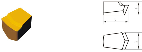 Inserts amovibles Type?R QC07