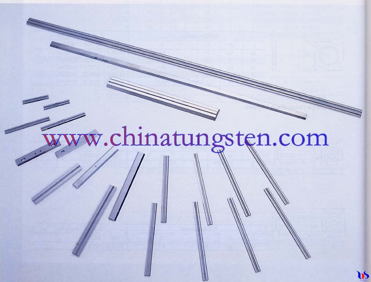 tWoodworking inserts en carbure de tungstène