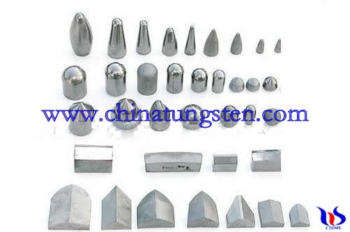 carbure de tungstène à boutons