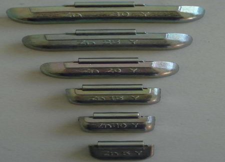 alliage de tungstène et de carbure de poids d'équilibrage de roues