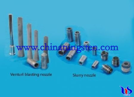 carbure de tungstène blasting Nozz