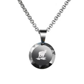 tungsten gold necklace69