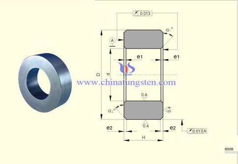 finished cemented carbide roll ring finished cemented carbide roll ring