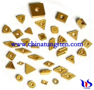 Tungsten carbide coating tips