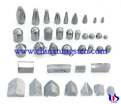cemented carbide minin tips